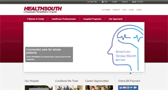 Desktop Screenshot of healthsouthchesapeake.com